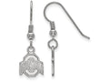 LogoArt Sterling Silver Ohio State University Xs Dangle Earrings Wire