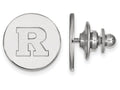 LogoArt Sterling Silver Rutgers Lapel Pin