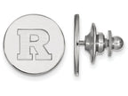 LogoArt Sterling Silver Rutgers Lapel Pin