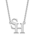 LogoArt Sterling Silver Sam Houston State University Large Pendant Necklace