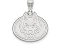 LogoArt Sterling Silver St. Cloud State Large Pendant Necklace