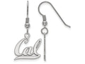 LogoArt Sterling Silver University Of California Berkeley Small Dangle Earrings Wire