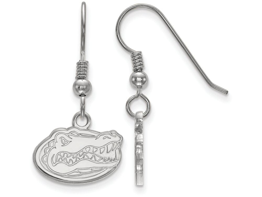 LogoArt Sterling Silver University Of Florida Xs Dangle Earrings Wire
