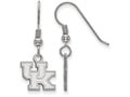 LogoArt Sterling Silver University Of Kentucky Xs Dangle Earrings Wire