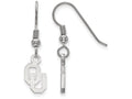 LogoArt Sterling Silver Oklahoma Xs Dangle Earrings Wire