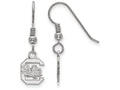 LogoArt Sterling Silver University Of South Carolina Xs Dangle Earrings Wire