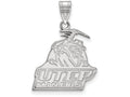 LogoArt Sterling Silver The University Of Texas At El Paso Large Pendant Necklace