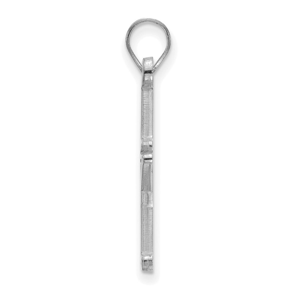 LogoArt Sterling Silver Vanderbilt University Large Pendant Necklace