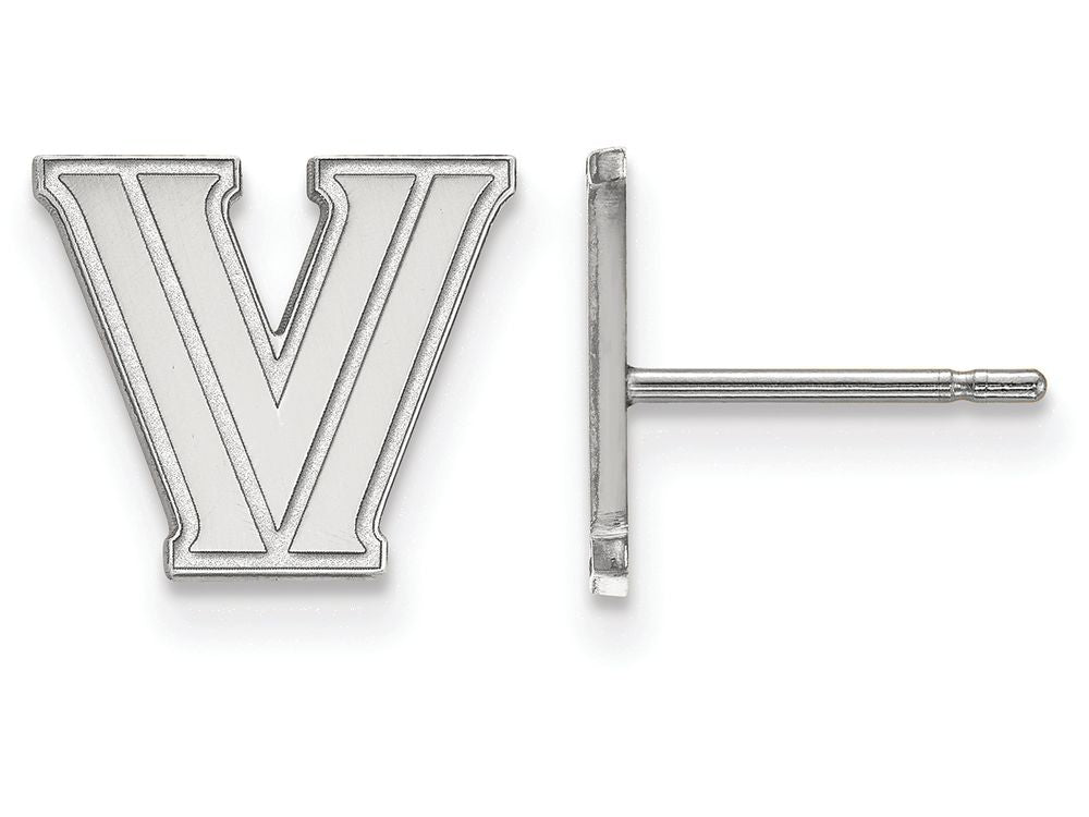 LogoArt Sterling Silver Villanova University Xs Post Earrings