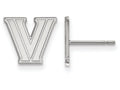 LogoArt Sterling Silver Villanova University Xs Post Earrings