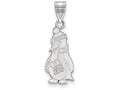 LogoArt Sterling Silver Youngstown State University Large Pendant Necklace