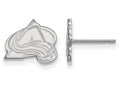 LogoArt Sterling Silver Colorado Avalanche Xs Post Earrings