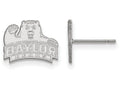 LogoArt Sterling Silver Baylor University Xs Post Earrings