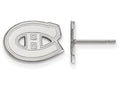 LogoArt Sterling Silver Montreal Canadiens Xs Post Earrings