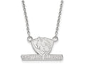 LogoArt Sterling Silver Eastern Illinois University Small Pendant Necklace