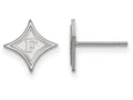 LogoArt Sterling Silver Furman University Xs Post Earrings