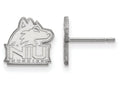 LogoArt Sterling Silver Northern Illinois University Xs Post Earrings