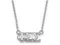 LogoArt Sterling Silver Phi Sigma Sigma Medium Pendant Necklace With 18 Inch