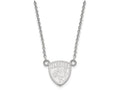 LogoArt Sterling Silver Florida Panthers Small Pendant Necklace