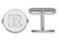 LogoArt Sterling Silver Rutgers Cuff Link