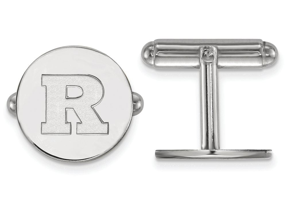 LogoArt Sterling Silver Rutgers Cuff Link