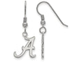 LogoArt Sterling Silver University Of Alabama Small Dangle Earrings Wire