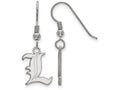 LogoArt Sterling Silver University Of Louisville Small Dangle Earrings Wire