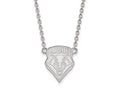 LogoArt Sterling Silver University Of New Mexico Large Pendant Necklace