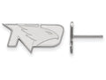 LogoArt Sterling Silver University Of North Dakota Xs Post Earrings