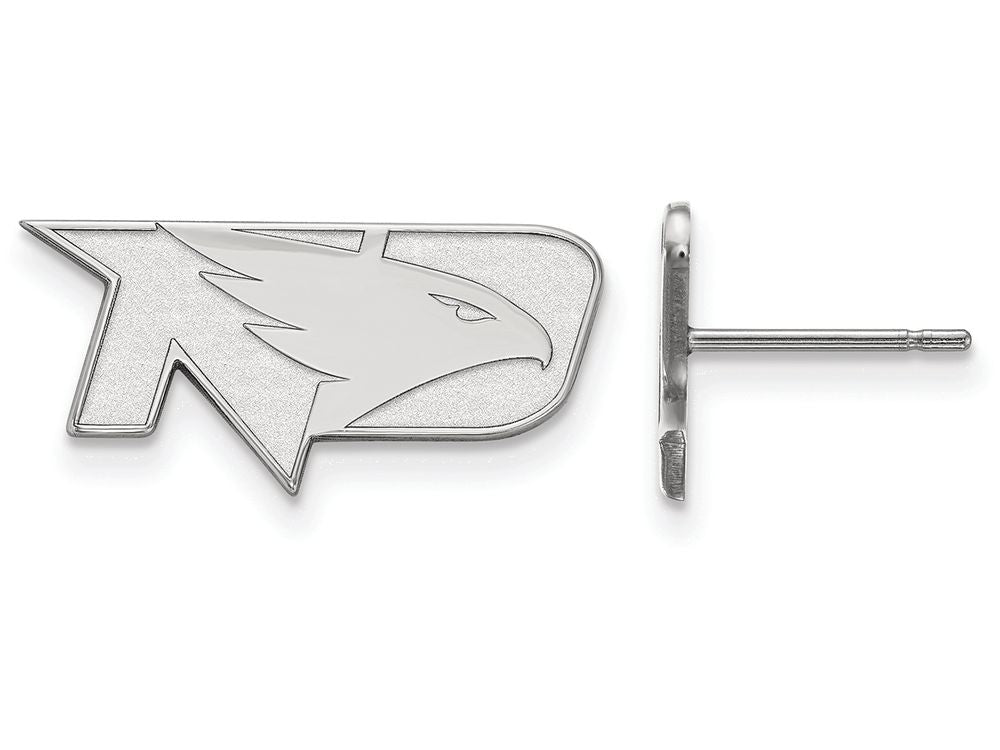 LogoArt Sterling Silver University Of North Dakota Xs Post Earrings