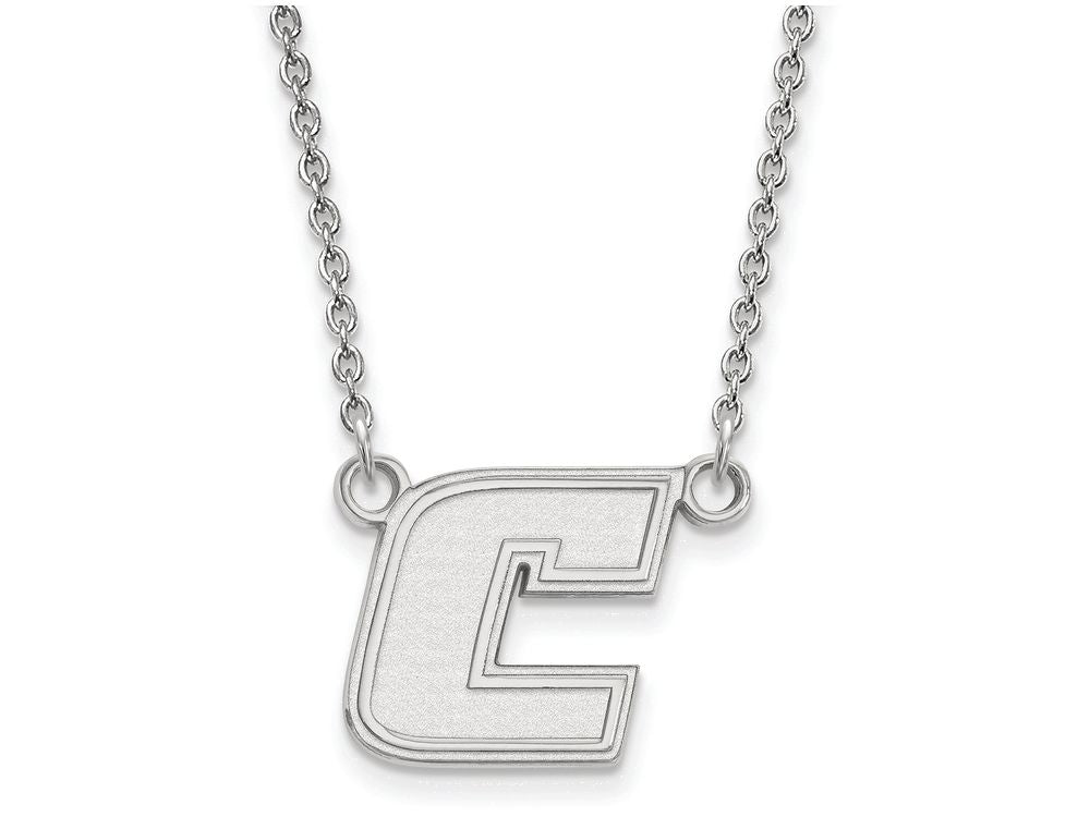LogoArt Sterling Silver The University Of Tennessee At Chattanooga Small Pendant Necklace