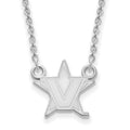 LogoArt Sterling Silver Vanderbilt University Small Pendant Necklace
