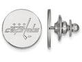 LogoArt Sterling Silver Washington Capitals Lapel Pin