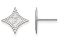 LogoArt Sterling Silver Furman University Small Post Earrings