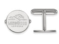 LogoArt Sterling Silver Longwood University Cuff Link