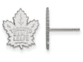 LogoArt Sterling Silver Toronto Maple Leafs Small Post Earrings