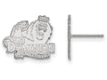 LogoArt Sterling Silver Old Dominion University Small Post Earrings