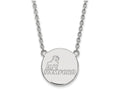 LogoArt Sterling Silver Samford University Large Pendant Necklace