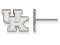 LogoArt Sterling Silver University Of Kentucky Xs Post Earrings