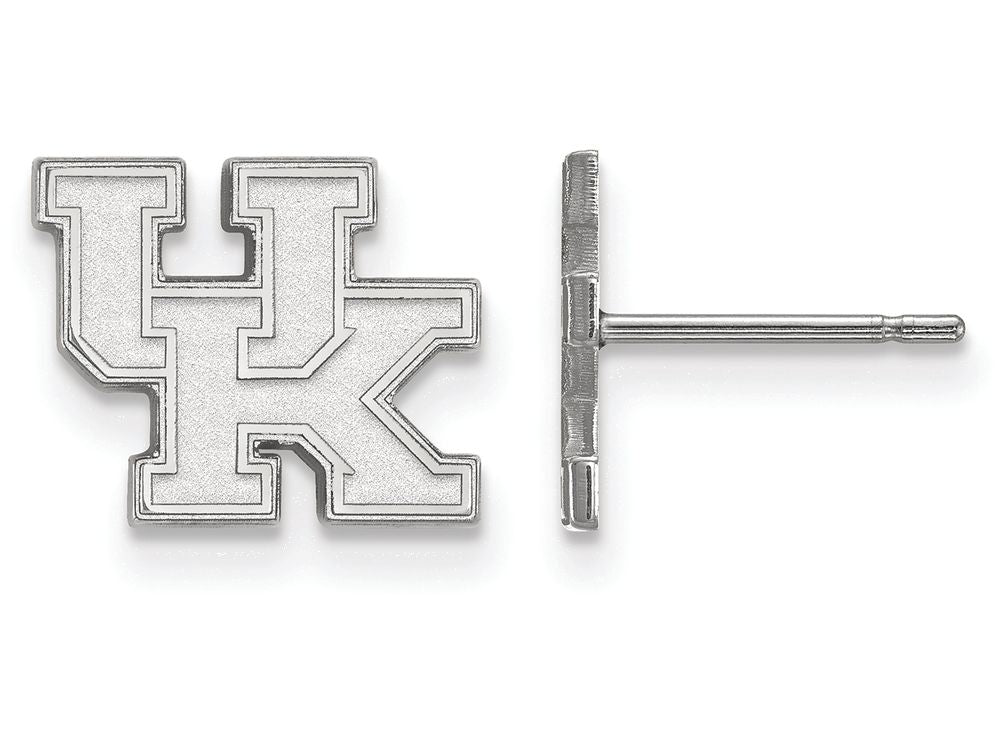 LogoArt Sterling Silver University Of Kentucky Xs Post Earrings