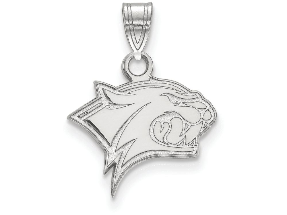 LogoArt Sterling Silver University Of New Hampshire Small Pendant Necklace