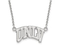 LogoArt Sterling Silver University Of Nevada Las Vegas Small Pendant Necklace