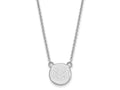 LogoArt Sterling Silver University Of New Mexico Small Pendant Necklace