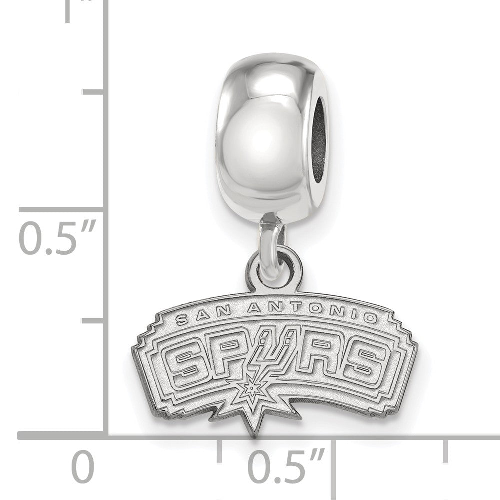 LogoArt Sterling Silver University Of South Dakota Large Pendant Necklace