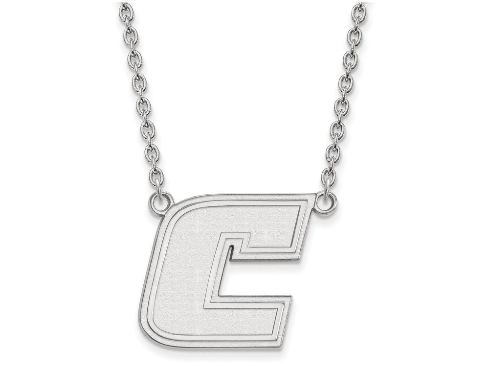 LogoArt Sterling Silver The University Of Tennessee At Chattanooga Large Pendant Necklace
