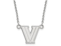 LogoArt Sterling Silver Villanova University Small Pendant Necklace