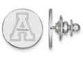 LogoArt Sterling Silver Appalachian State University Lapel Pin