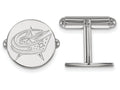LogoArt Sterling Silver Columbus Blue Jackets Cuff Links