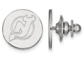 LogoArt Sterling Silver New Jersey Devils Lapel Pin