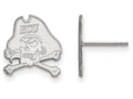LogoArt Sterling Silver East Carolina University Small Post Earrings